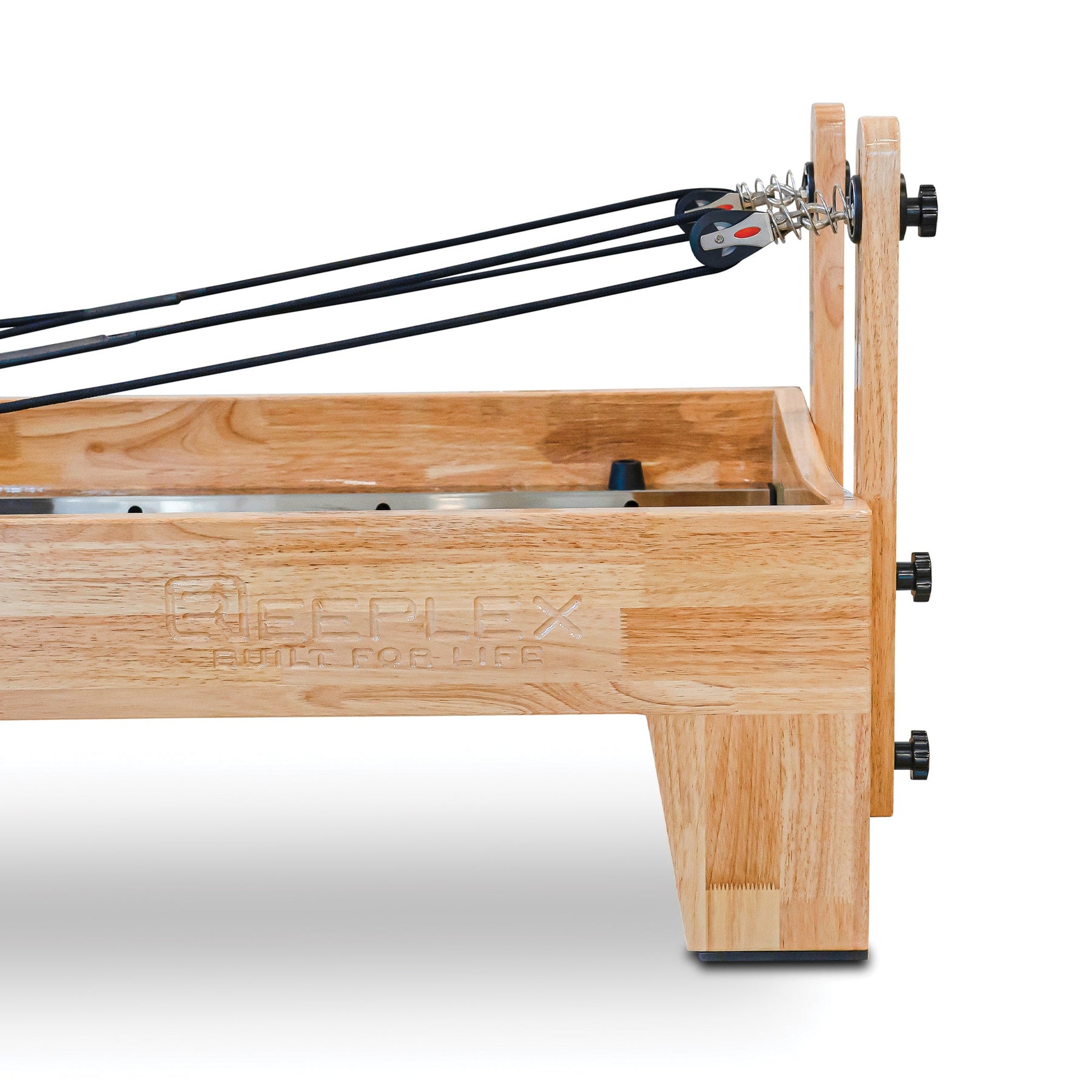 Reeplex Pilates Reformer Machine Oak Wood Flex Series