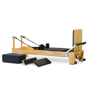 Reeplex Pilates Reformer Pro Oak Wood Studio Series