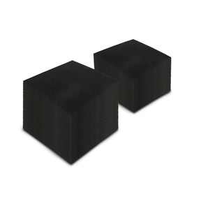 Plain Black Rubber Gym Flooring 100 Pack