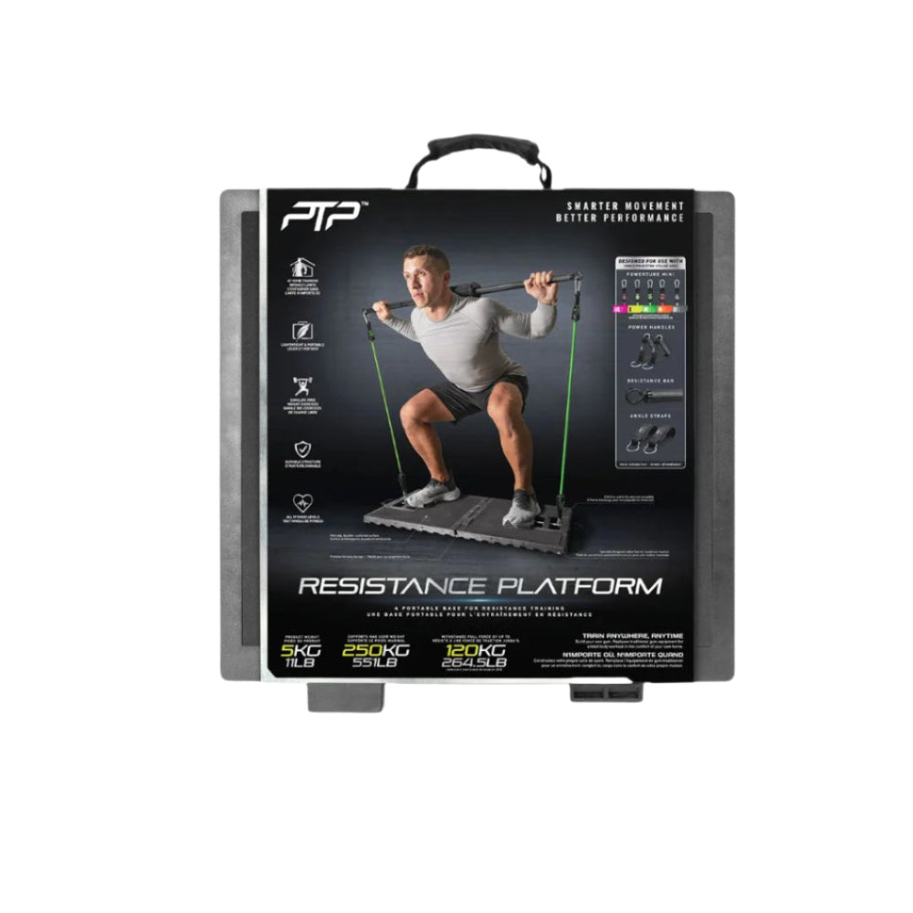 PTP Resistance Platform System + 6 Resistance Tubes + Power Handles