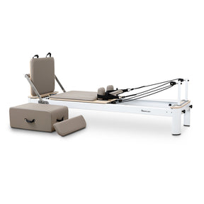 Reeplex Pilates Reformer Machine Aluminium with Box + Accessories