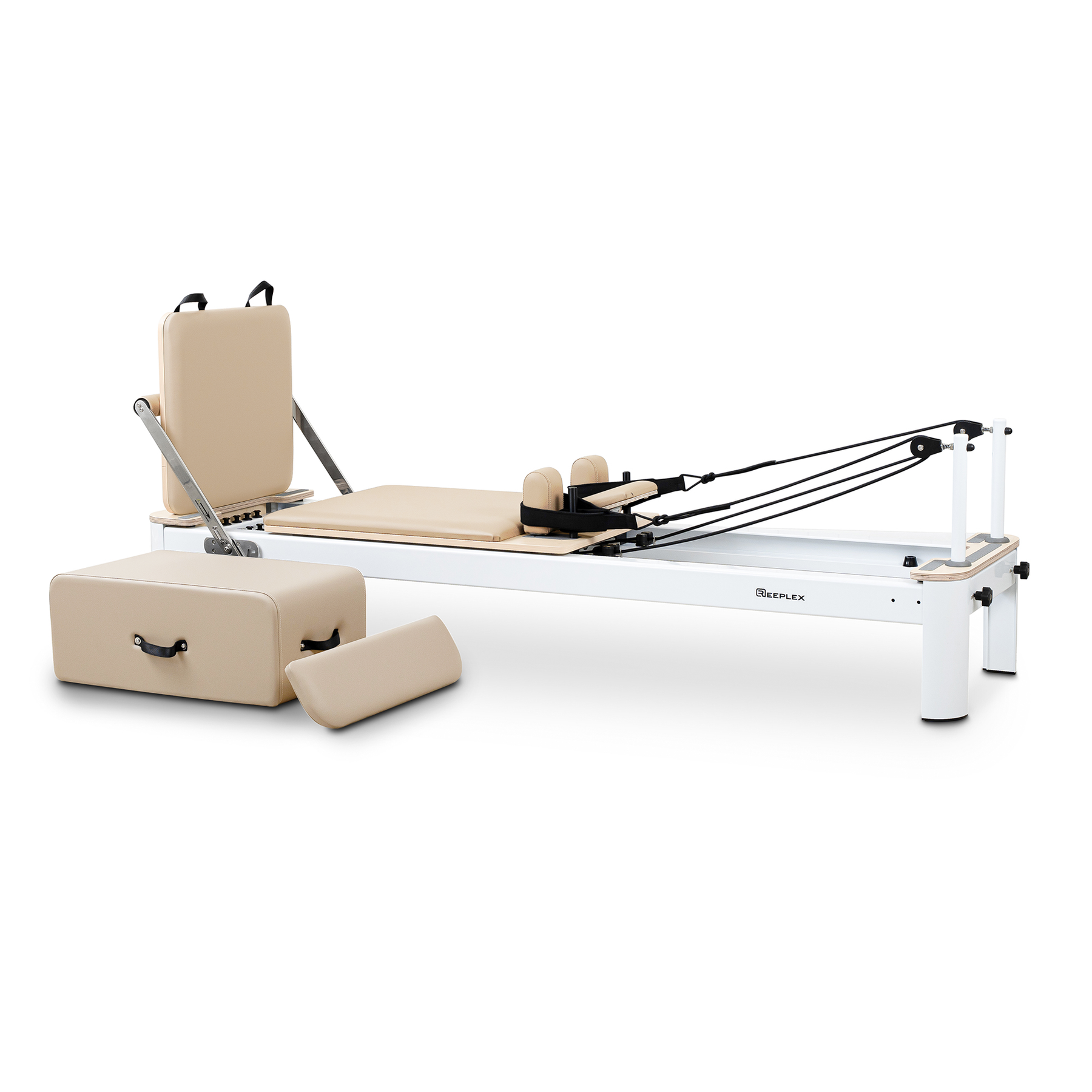 Reeplex Pilates Reformer Machine Aluminium with Box + Accessories