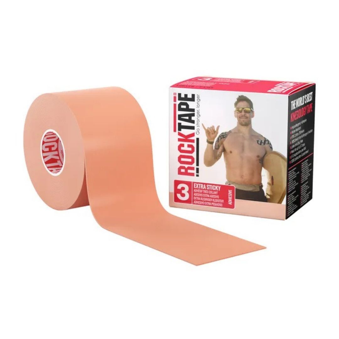RockTape Extra Sticky Kinesiology Tape - Standard Roll