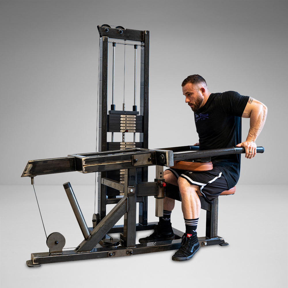 SeatedSingleStackTricepDip