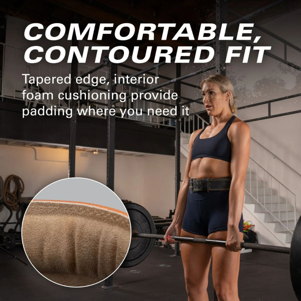 Weightlifting Belt 6" Leather Harbinger 2.0