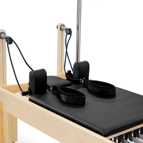 Reeplex Pilates Reformer Maple Wood with Full Trapeze Frame Flex Series