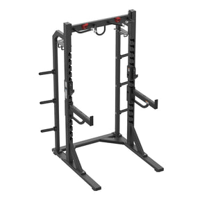 Reeplex Commercial Squat Half Rack with Storage