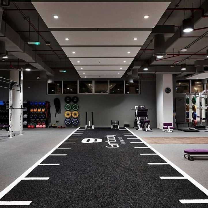 Custom Astro Turf 2m x 10m Sled Track For Gyms
