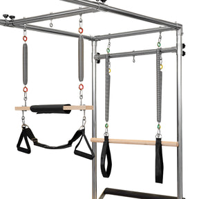 Reeplex Pilates Reformer Maple Wood with Full Trapeze Frame Flex Series