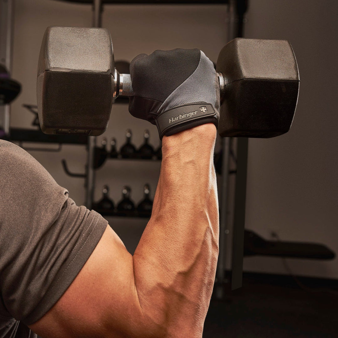 Harbinger BioFlex Elite Gloves - Grey
