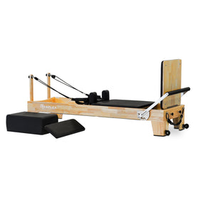 Reeplex Pilates Reformer Machine Oak Wood Flex Series