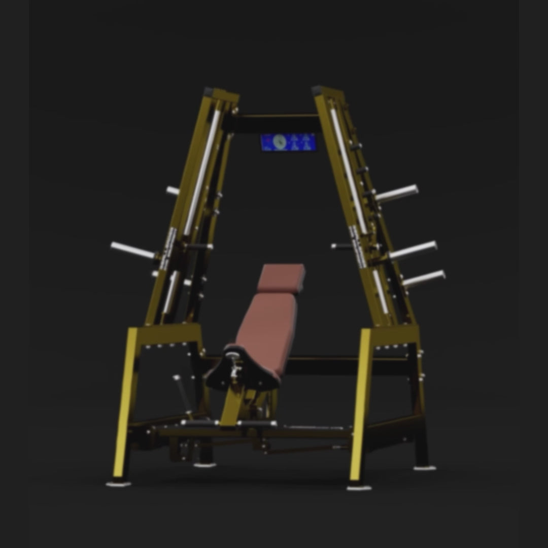 Real Leader Dual Tower Smith Machine