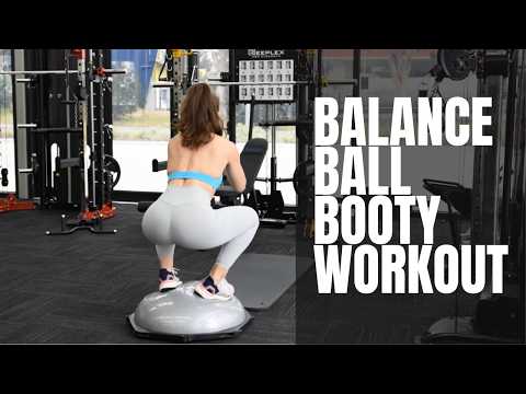 Reeplex Bosu Balance Ball with Training Bands Full Demo