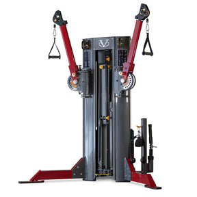 Reeplex Multi- Gym Dual Arm Functional Trainer 2 x 100kg Weight Stacks