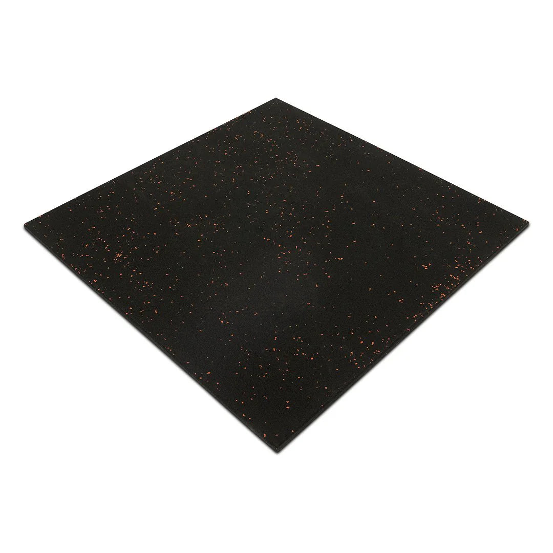 Red Fleck Rubber Gym Flooring 50 Pack