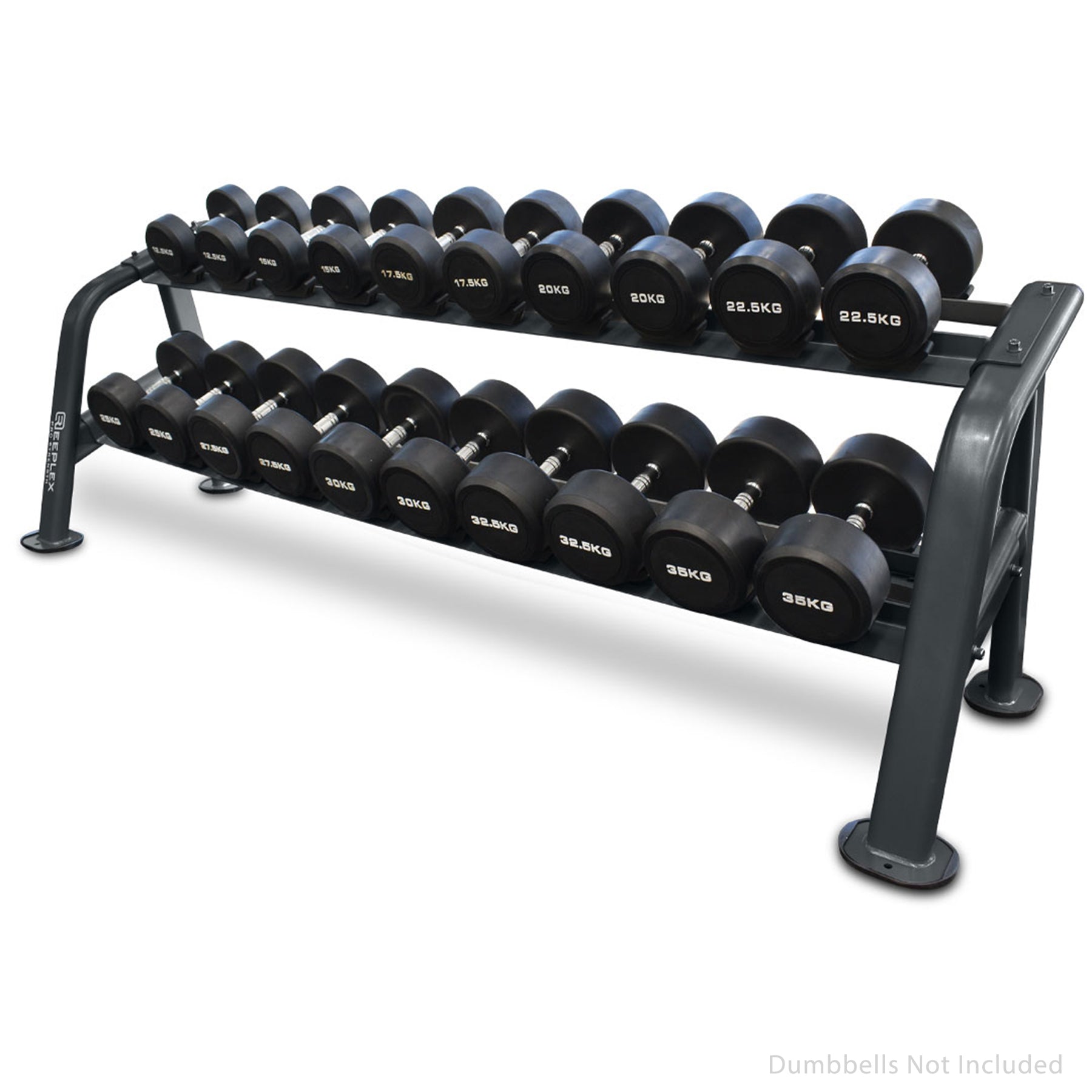 Reeplex Commercial 2 Tier / 10 Pair Dumbbell Rack