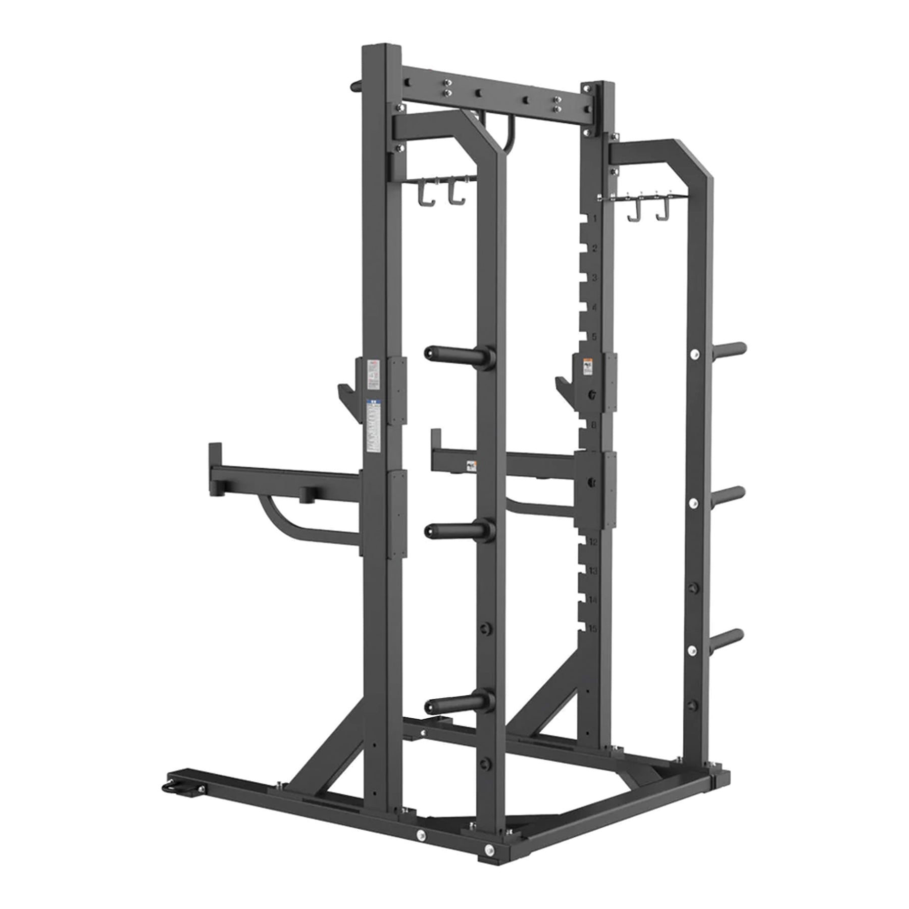 Reeplex Commercial Squat Half Rack with Storage