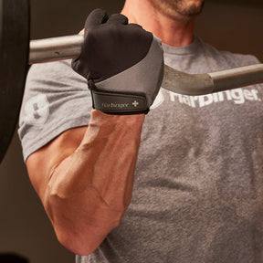 Harbinger BioFlex Elite Gloves - Grey