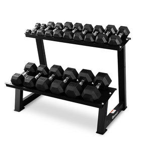 2-25kg 2 tier rack set