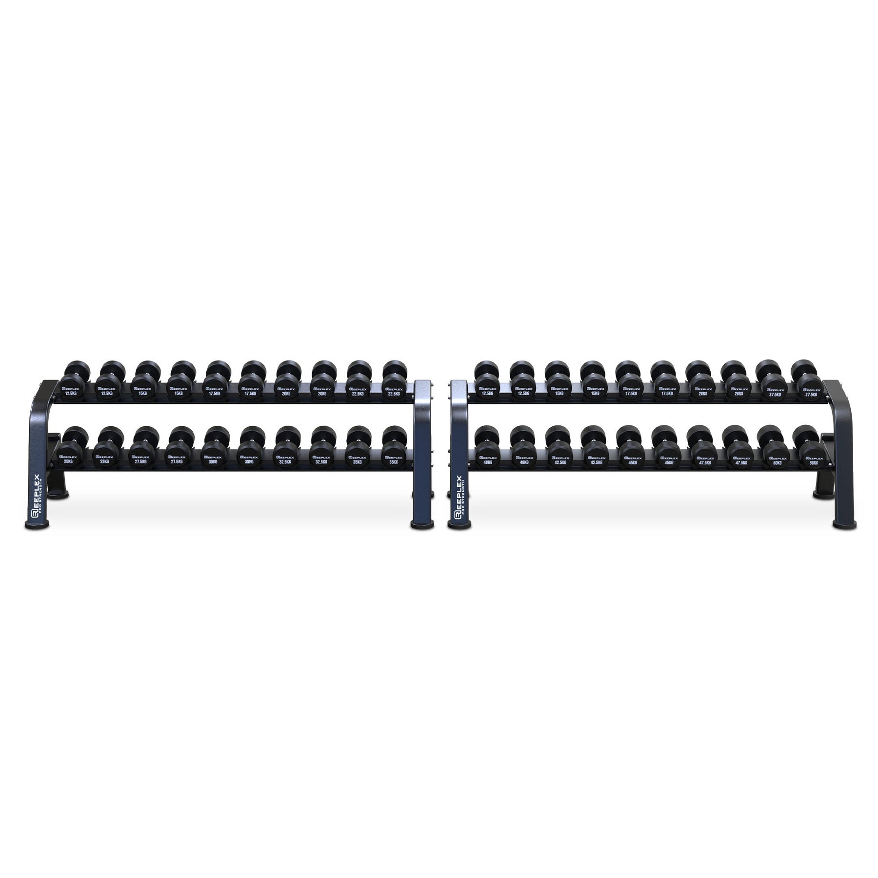 Commercial 2 Tier 12.5kg - 50kg Dumbbell Package front shot