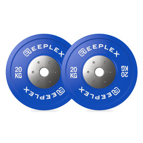 20kg Reeplex Pro Competition Bumper Plates Pair
