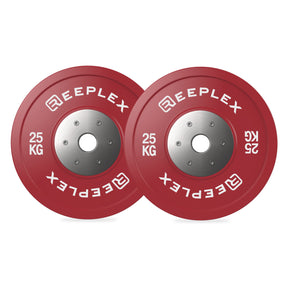 25kg Reeplex Pro Competition Bumper Plates Pair