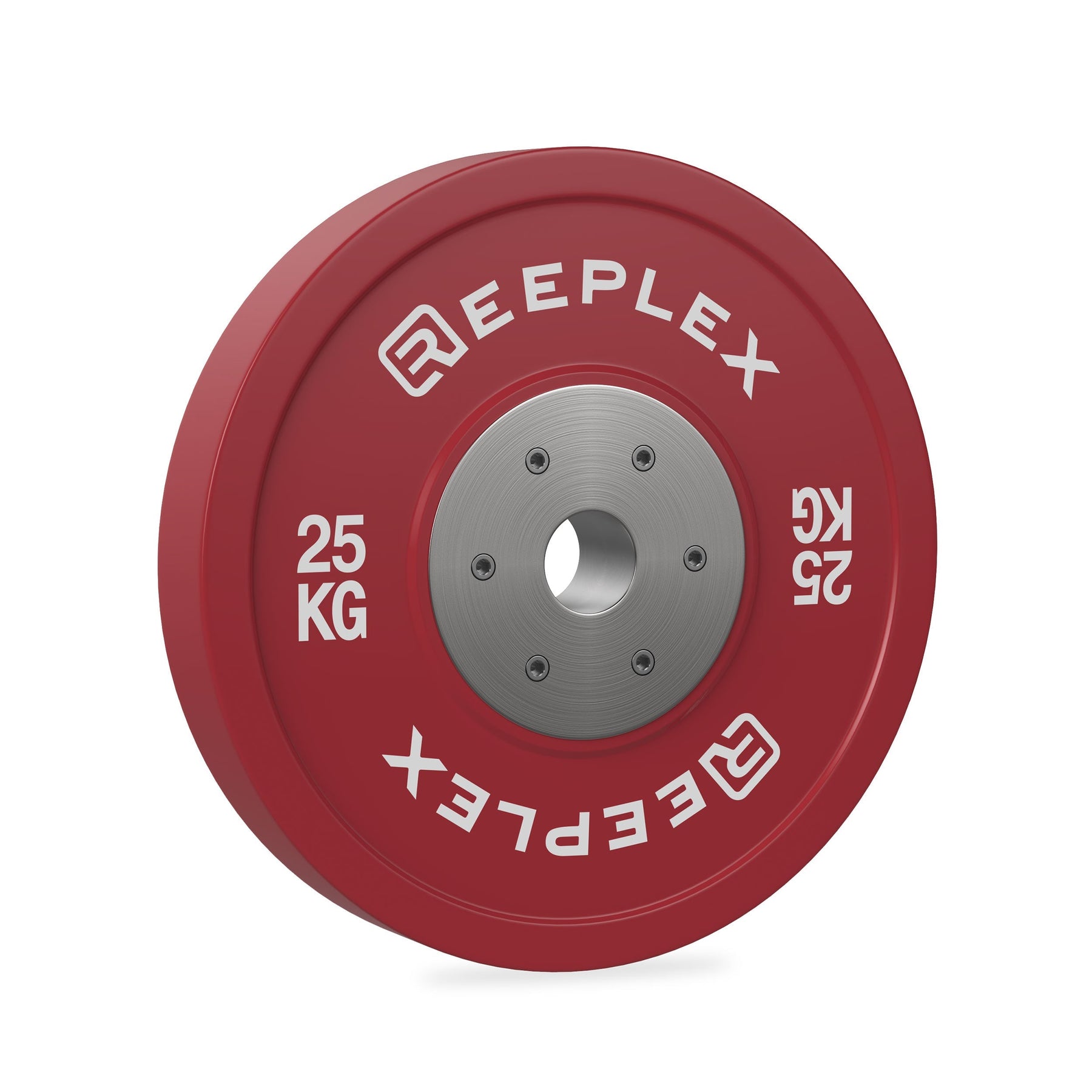 25kg Competition Bumper Plates left side shot